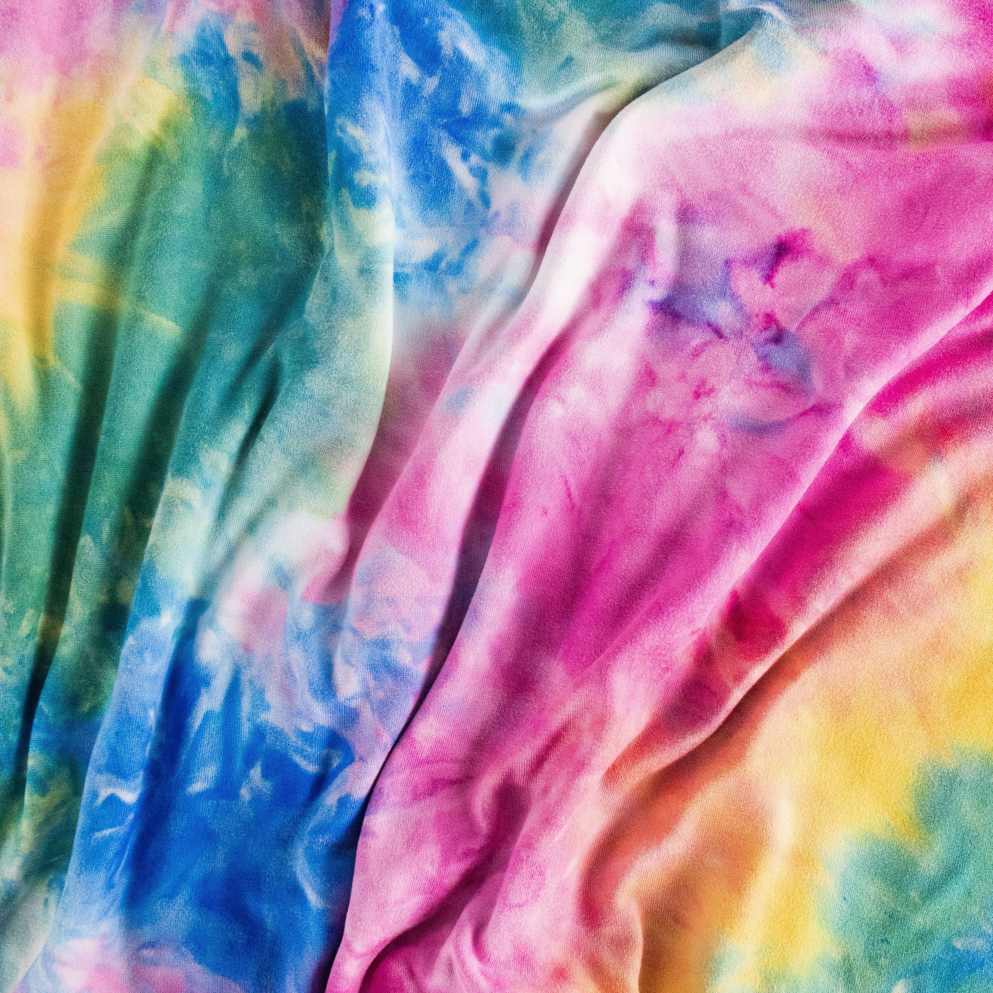 A+ Fabrics® DTY53 Blue/Pink/Yellow 