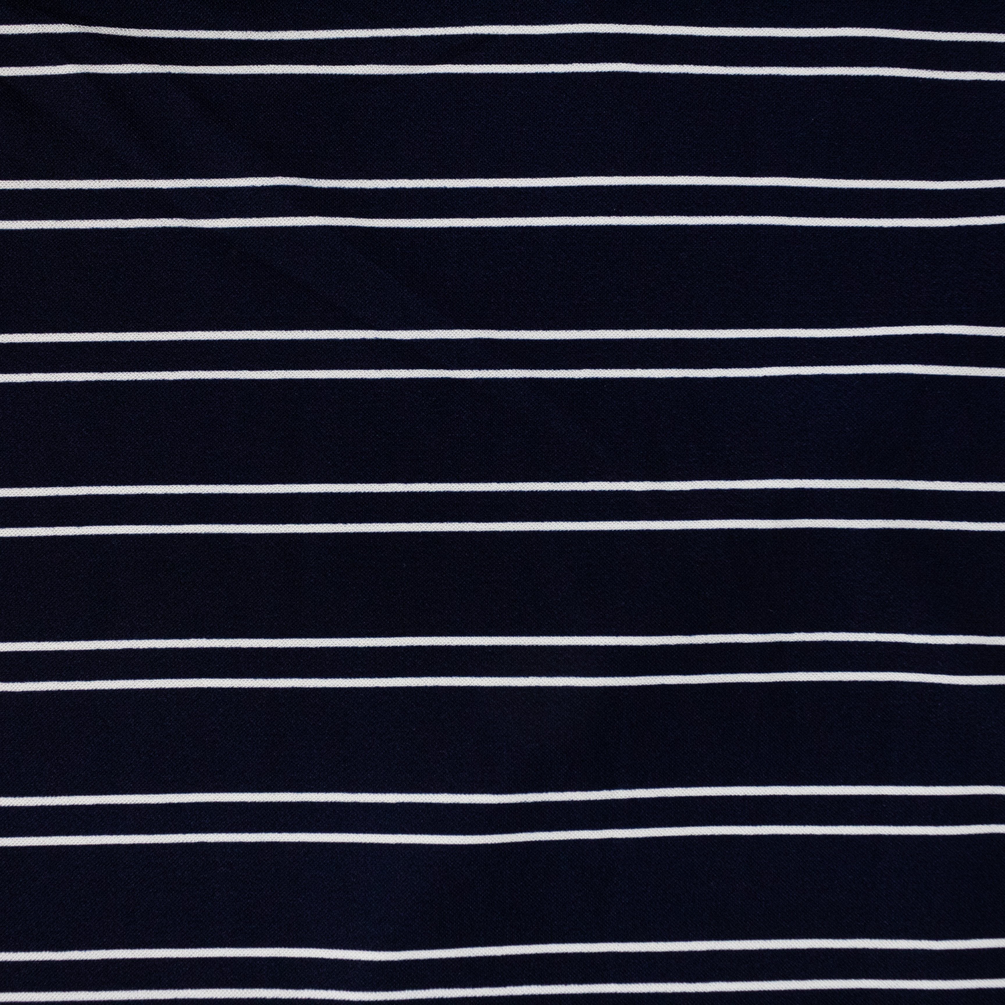 A+ Fabrics® TC105 Navy/Offwhite 